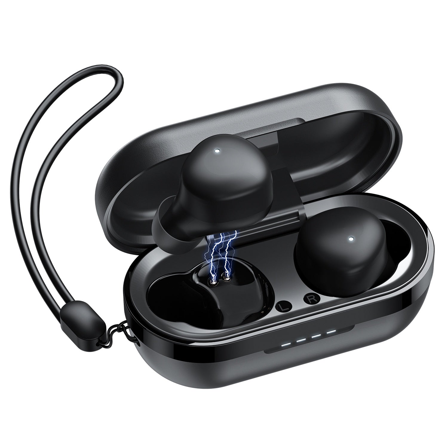 JOYROOM JR-TL1 Pro TWS Wireless Headset Mini In-Ear Earbuds IPX7 Waterproof Bluetooth Headphone Stereo Sound Earphones for Running Fitness Cycling JOYROOM JR-TL1 Pro TWS Wireless Headset Mini In-Ear Earbuds IPX7 Waterproof Bluetooth Headphone Stereo Sound Earphones for Running Fitness Cycling